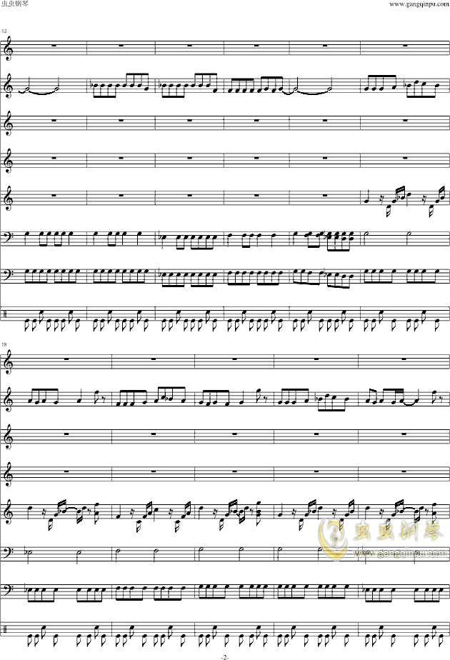 钢琴版小苹果曲谱_曹操钢琴版曲谱数字(5)
