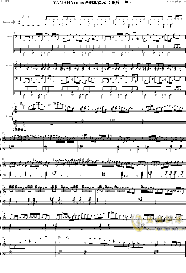 faded钢琴曲谱tan8_钢琴简单曲谱(2)