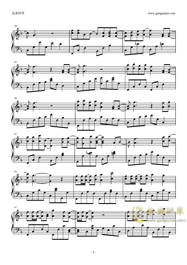 回声钢琴曲曲谱_山谷回声钢琴曲简谱