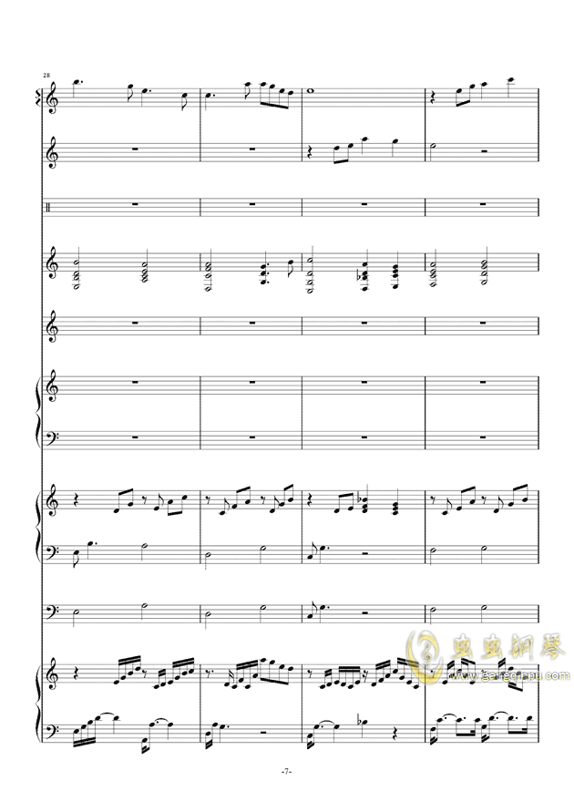 时间煮雨简谱歌谱_时间煮雨钢琴简谱(3)