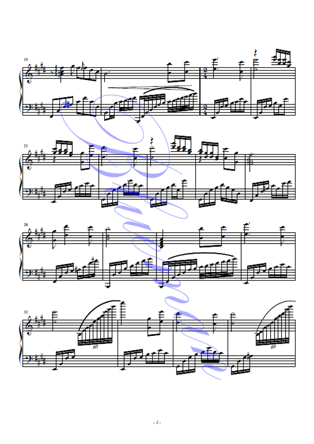 牧羊曲简谱笛子独奏_简谱