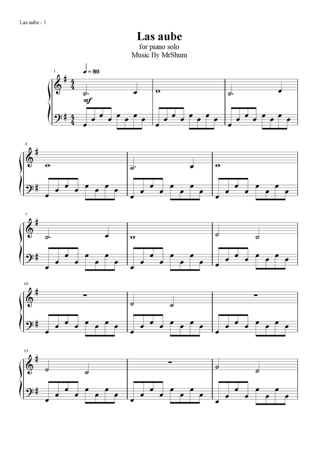 简谱hum_儿歌简谱(2)