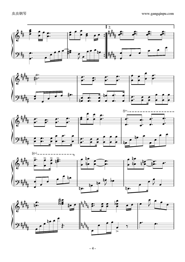 羡云钢琴曲谱_魔道祖师笛子忘羡曲谱