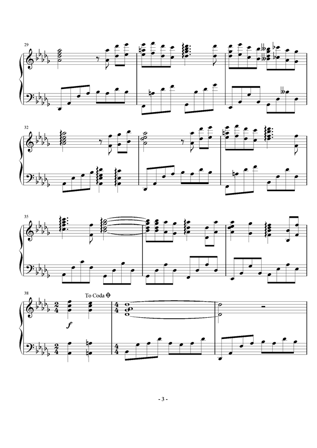 最亲的人曲谱简谱降必调_最亲的人曲谱