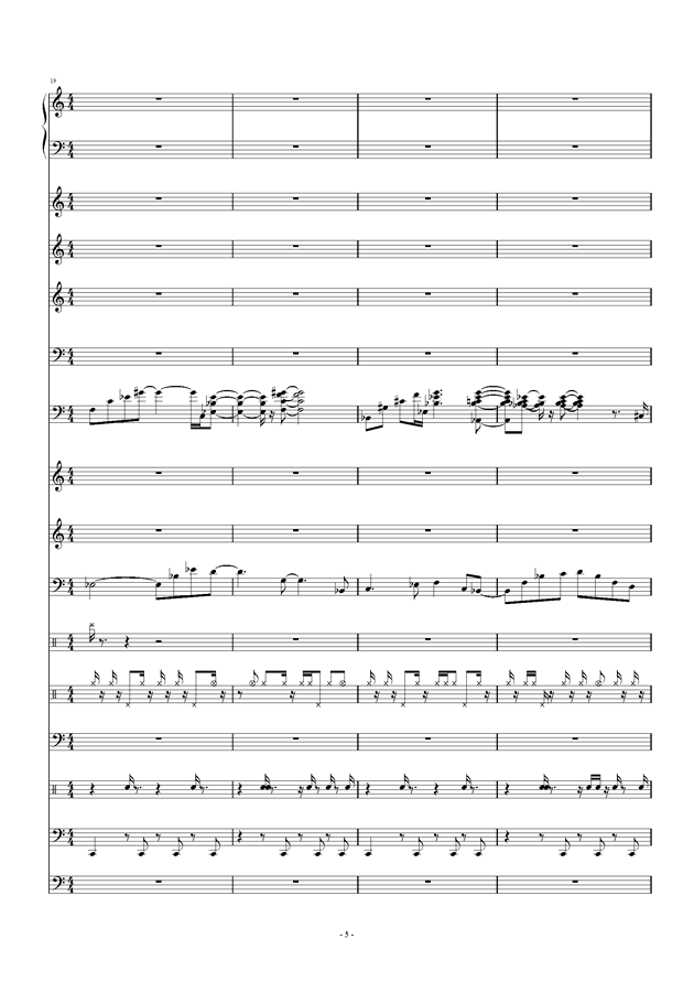 六音调曲谱_钢琴简单曲谱