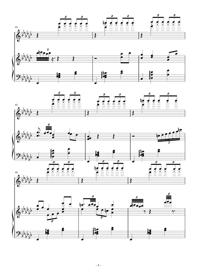 忆江南曲谱(方绵龙)_忆江南古筝曲谱(2)