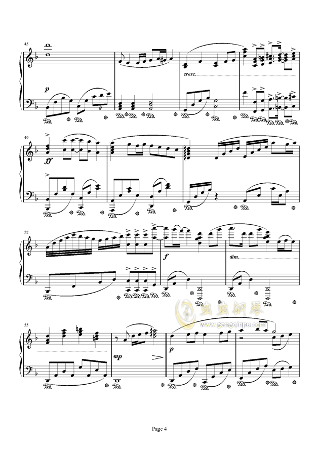 简谱真的好想你f调曲谱_真的好想你简谱曲谱