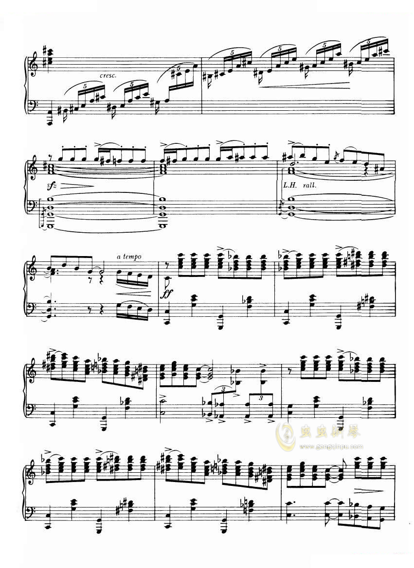 >>蓝色狂想曲 rhapsody in blue 钢琴独奏