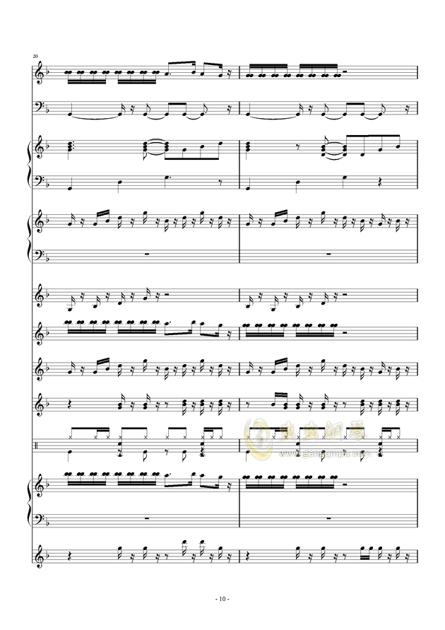 悲情面具曲谱f调_悲情面具简谱(2)