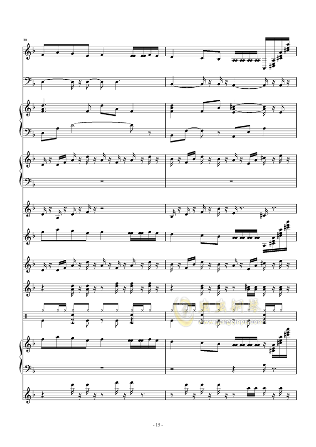 天竺少女陶笛曲谱_陶笛曲谱12孔