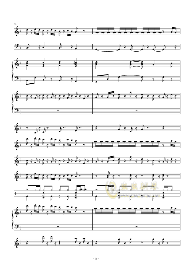天竺少女陶笛曲谱_陶笛曲谱12孔