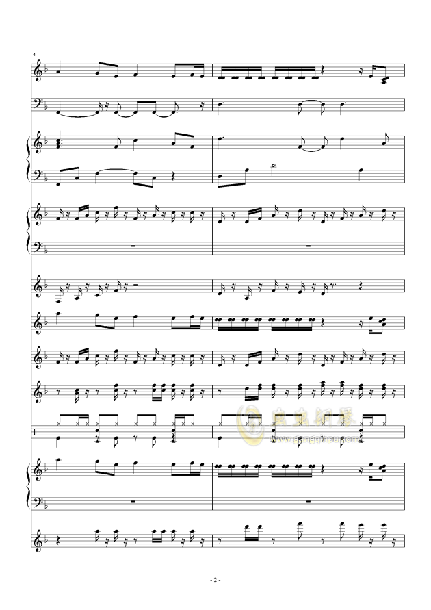 大话西游笛子曲曲谱_大话西游图片(3)