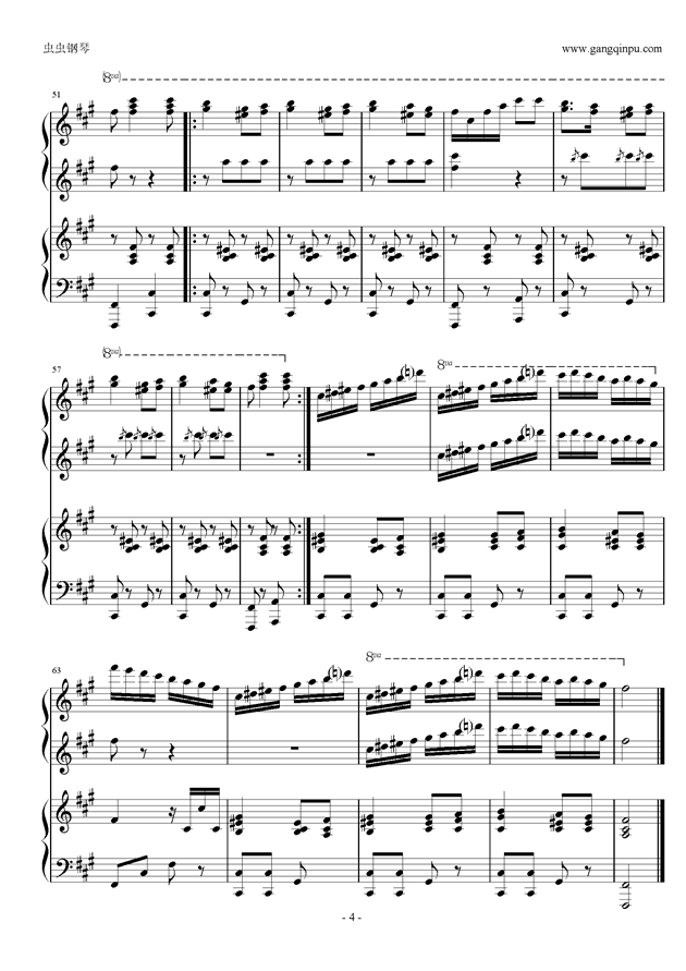 叙世钢琴曲谱_钢琴简单曲谱(2)