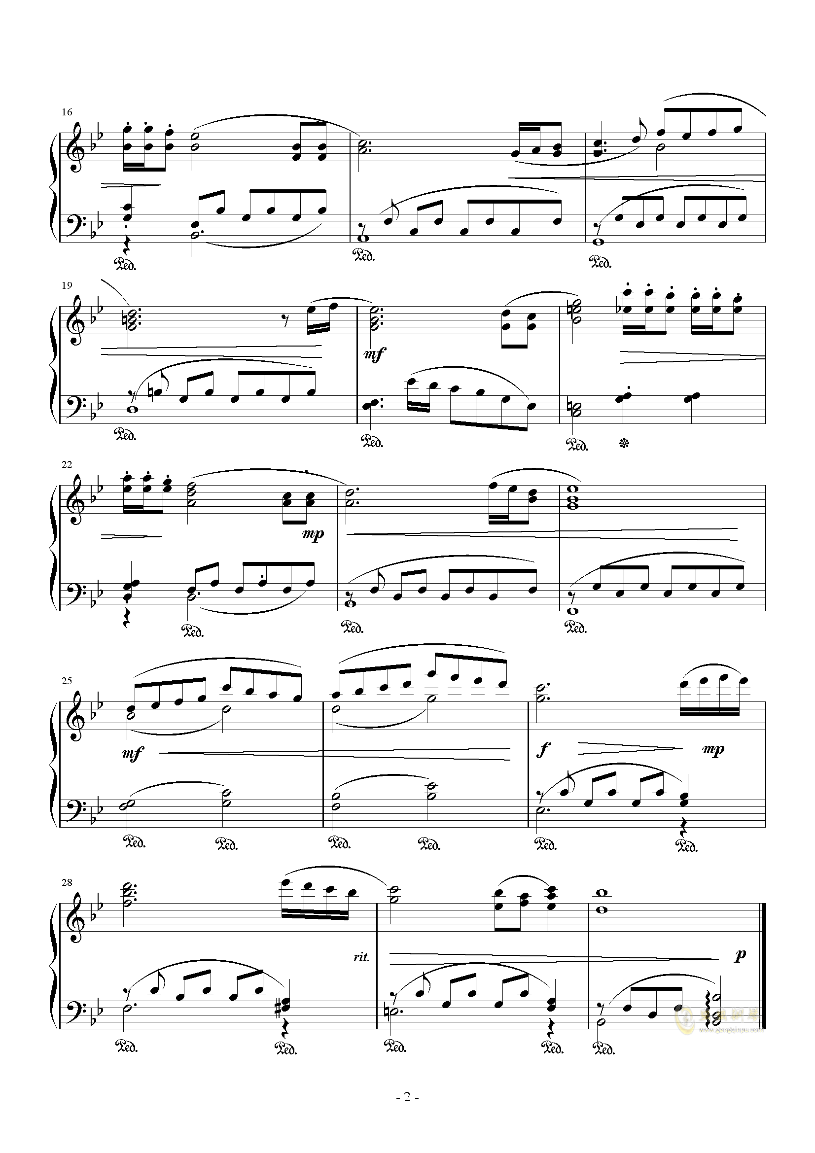 牧原心梦曲谱_牧之原翔子(2)