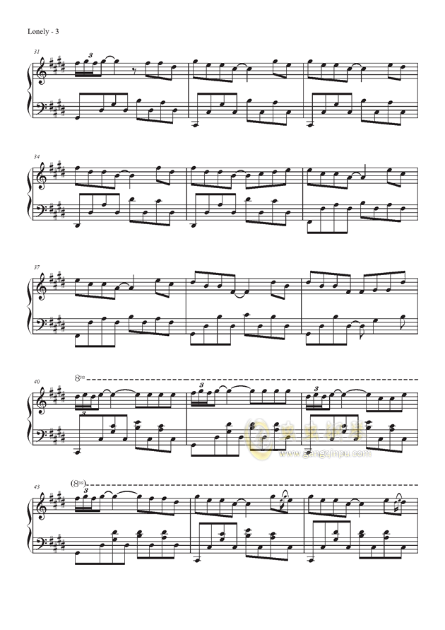 简谱hum_儿歌简谱