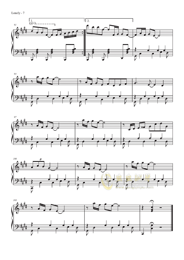 简谱hum_儿歌简谱