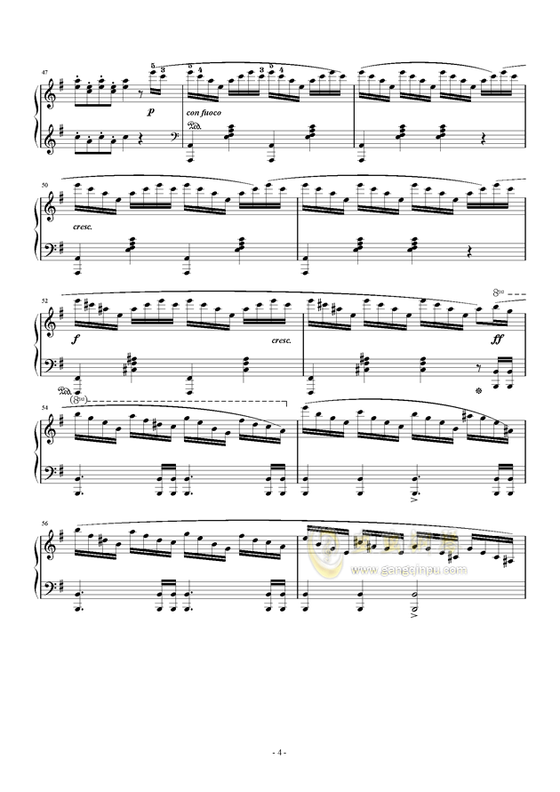 诙谐曲简谱_诙谐曲大汤2简谱(3)