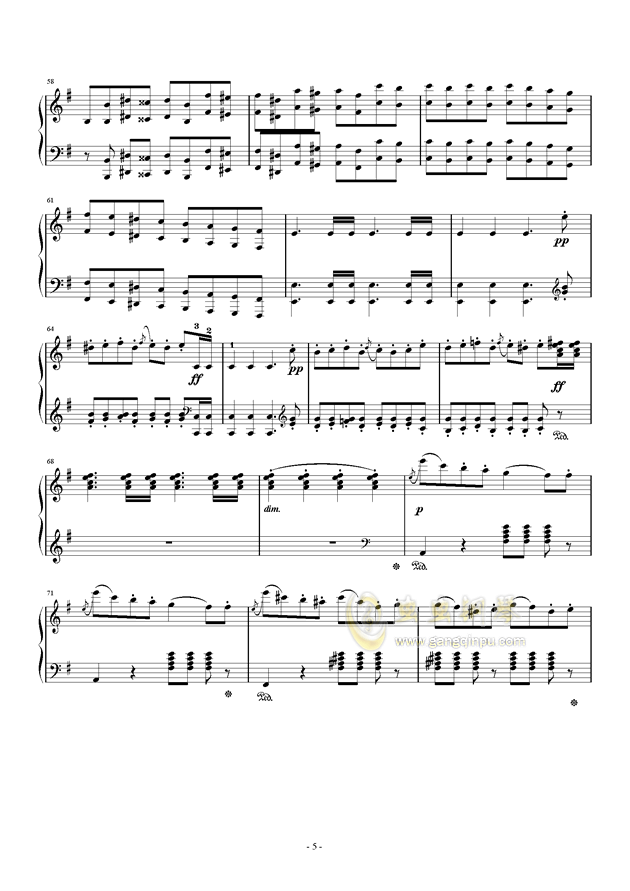 诙谐曲简谱_诙谐曲大汤2简谱(2)