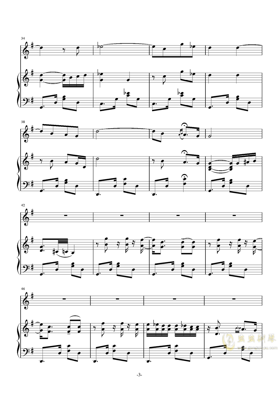 简单的即兴伴奏曲谱_即兴伴奏和弦对照表(4)