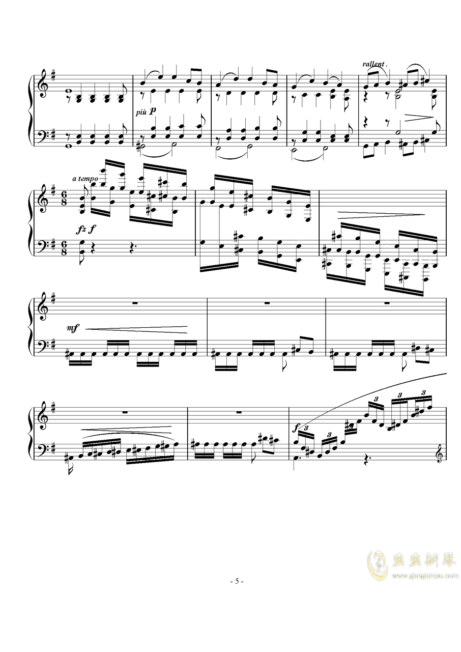 小螺号钢琴曲谱_小螺号钢琴简谱(2)