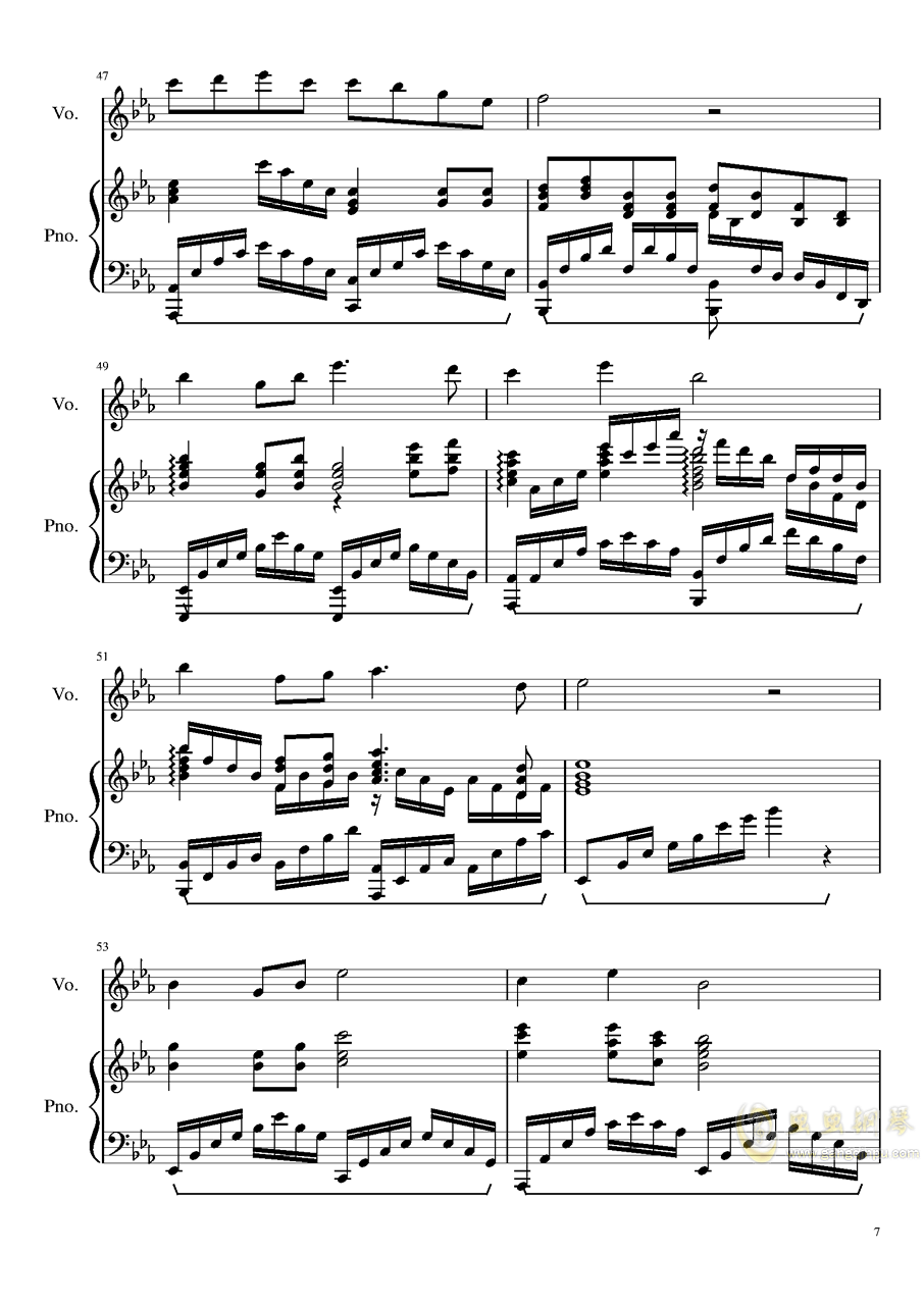 送别钢琴曲简谱_钢琴曲送别双手简谱(3)