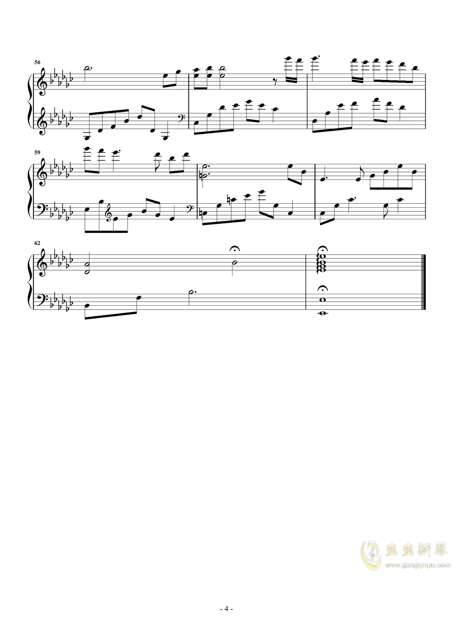 钢琴歌曲谱伴奏_钢琴伴奏歌曲(2)