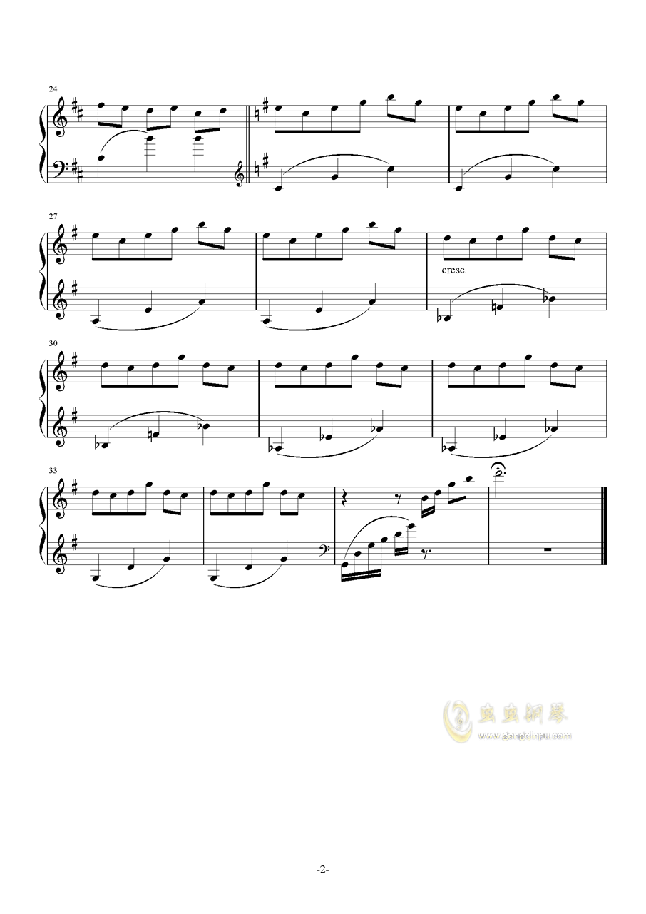 钢琴曲谱秋_钢琴简单曲谱(3)
