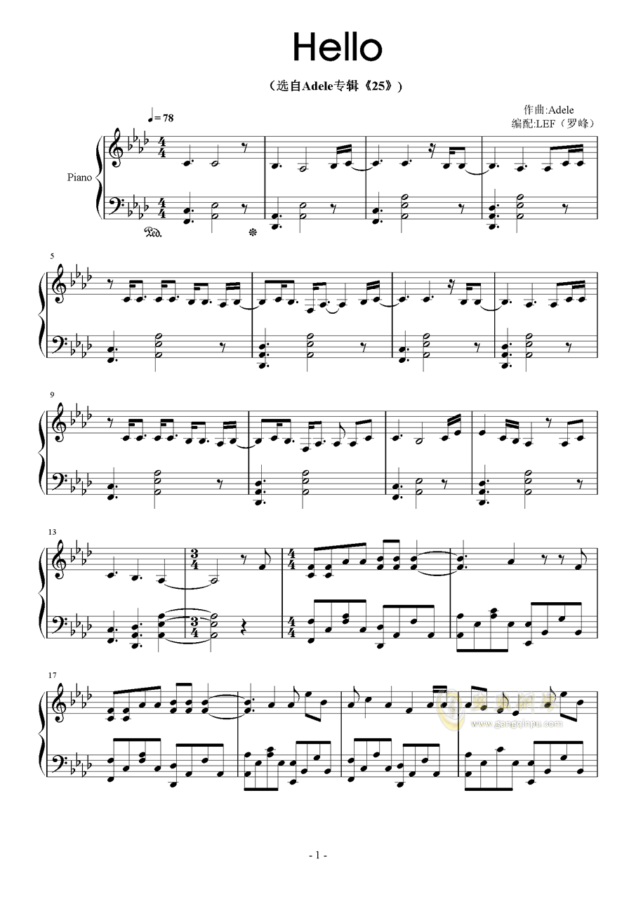 hello选自adele专辑25