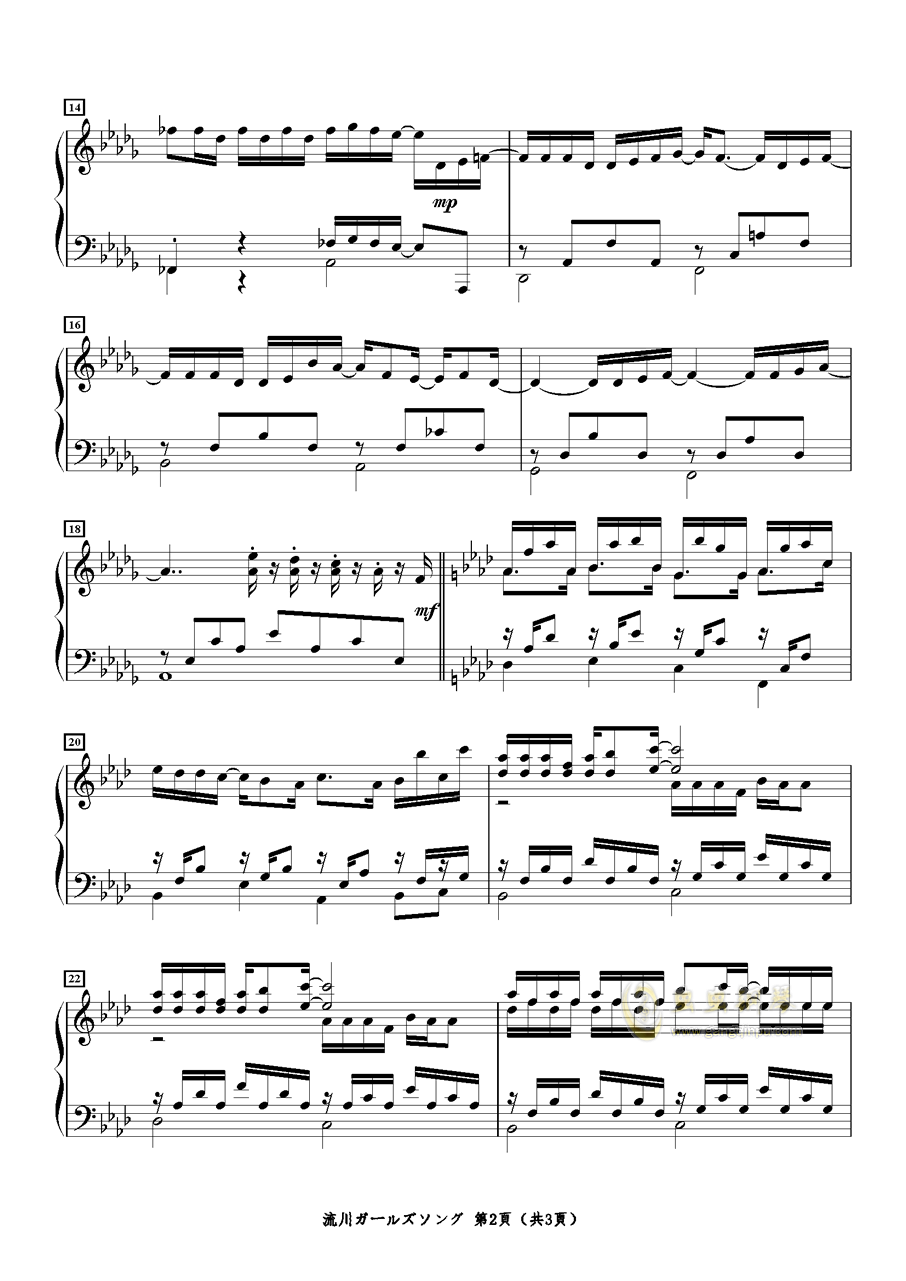 猜疑钢琴曲谱_钢琴简单曲谱(3)