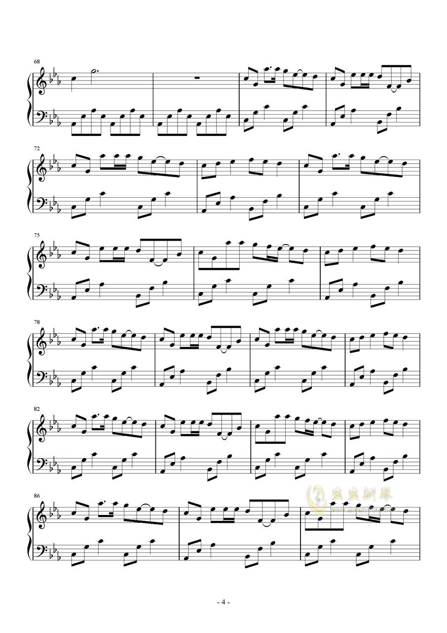 洛天依歌曲谱_洛天依(2)