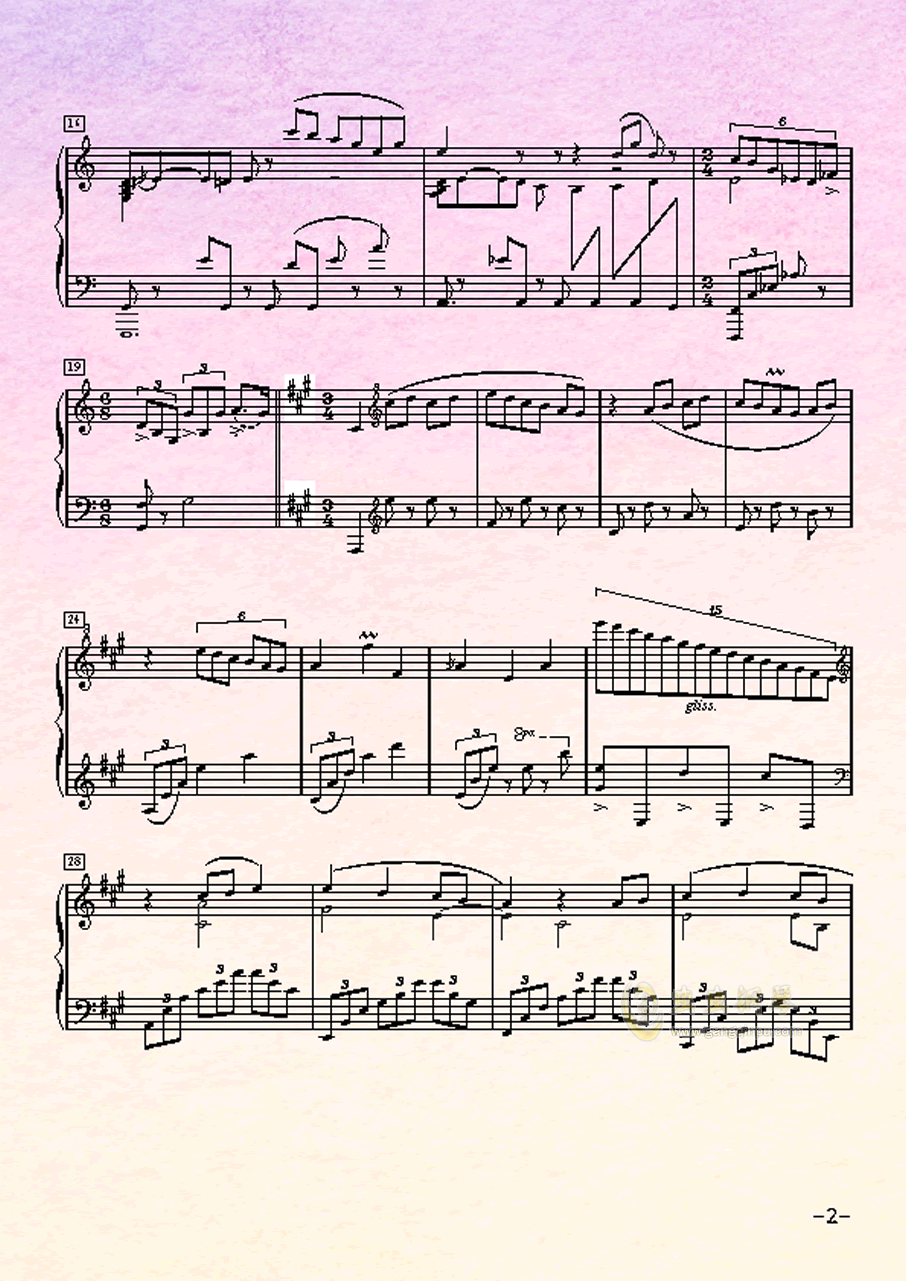 [ˉ﹃ˉ]冒失鬼，[ˉ﹃ˉ]冒失鬼钢琴谱，[ˉ﹃ˉ]冒失鬼C调钢琴谱，[ˉ﹃ˉ]冒失鬼钢琴谱大全，虫虫钢琴谱下载-www.ccguitar.cn