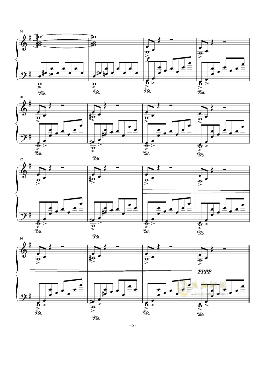 幻梦钢琴简谱_幻梦曲主旋简谱(3)
