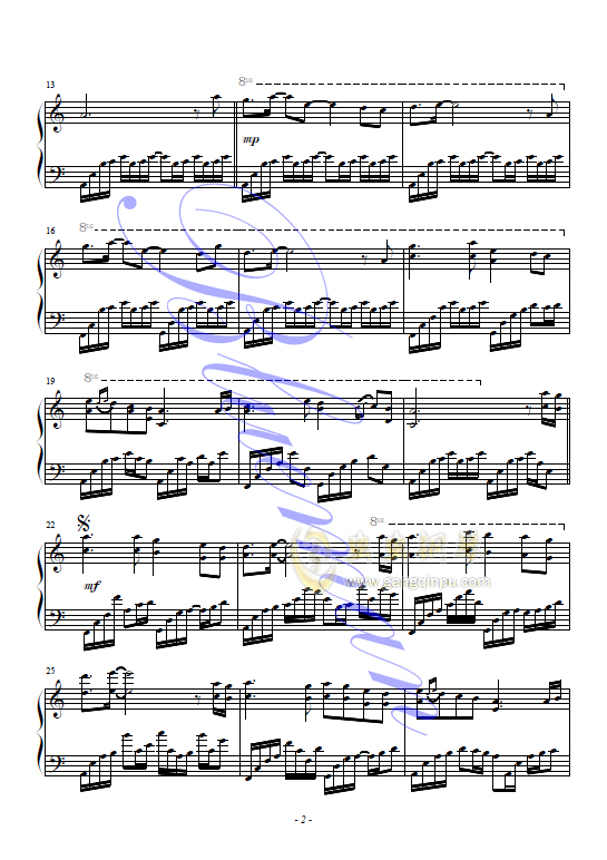 乱红,乱红钢琴谱,乱红c调钢琴谱,乱红钢琴谱大全,虫虫钢琴谱下载-www.