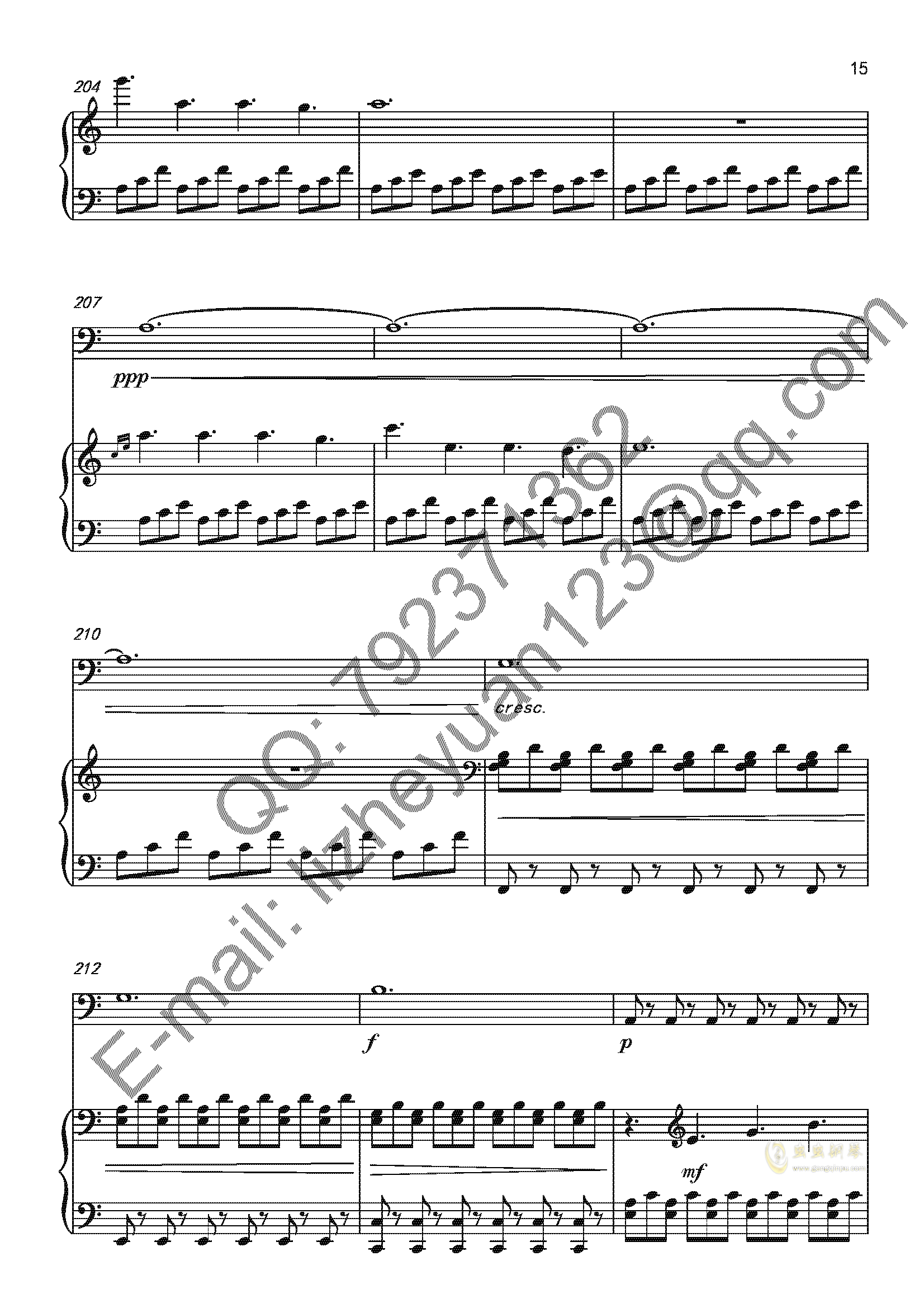 庄园烈火曲谱_摩尔庄园钢琴曲谱(2)
