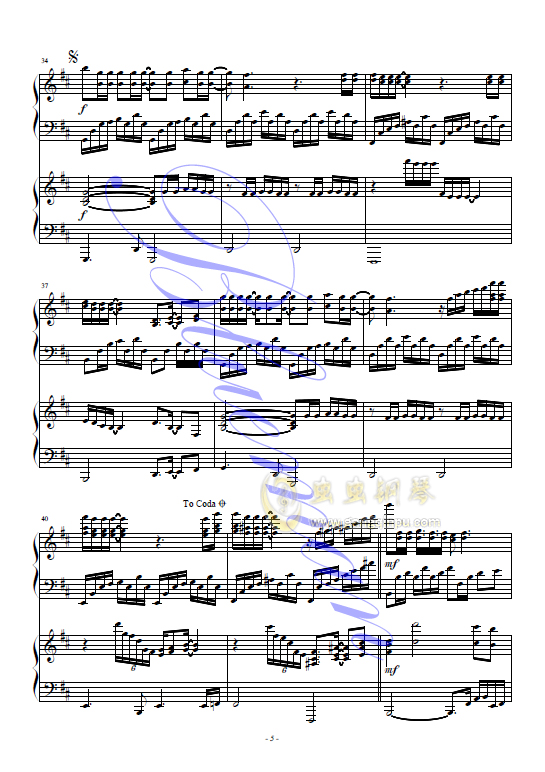hotel california - 加州旅馆 (双钢琴)