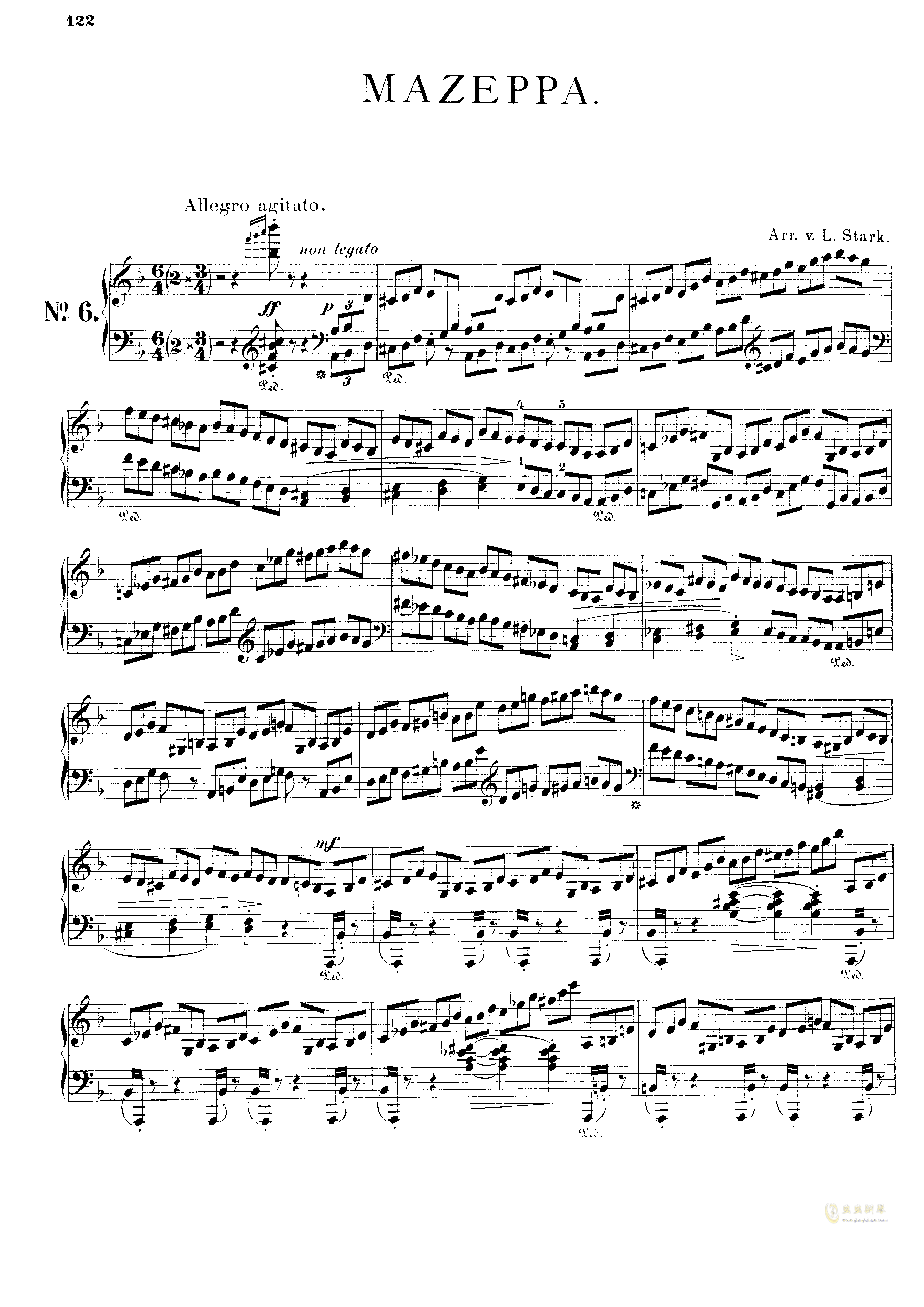 李斯特 马捷帕 交响诗版钢琴谱-壁炉山庄叙事曲-虫虫钢琴