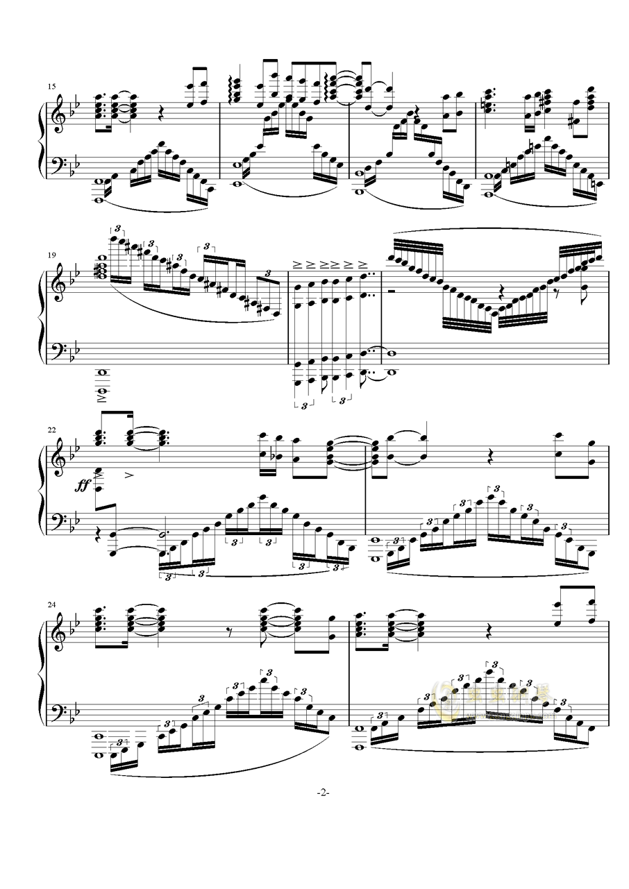 他的心里简谱_手心里的温柔简谱(3)