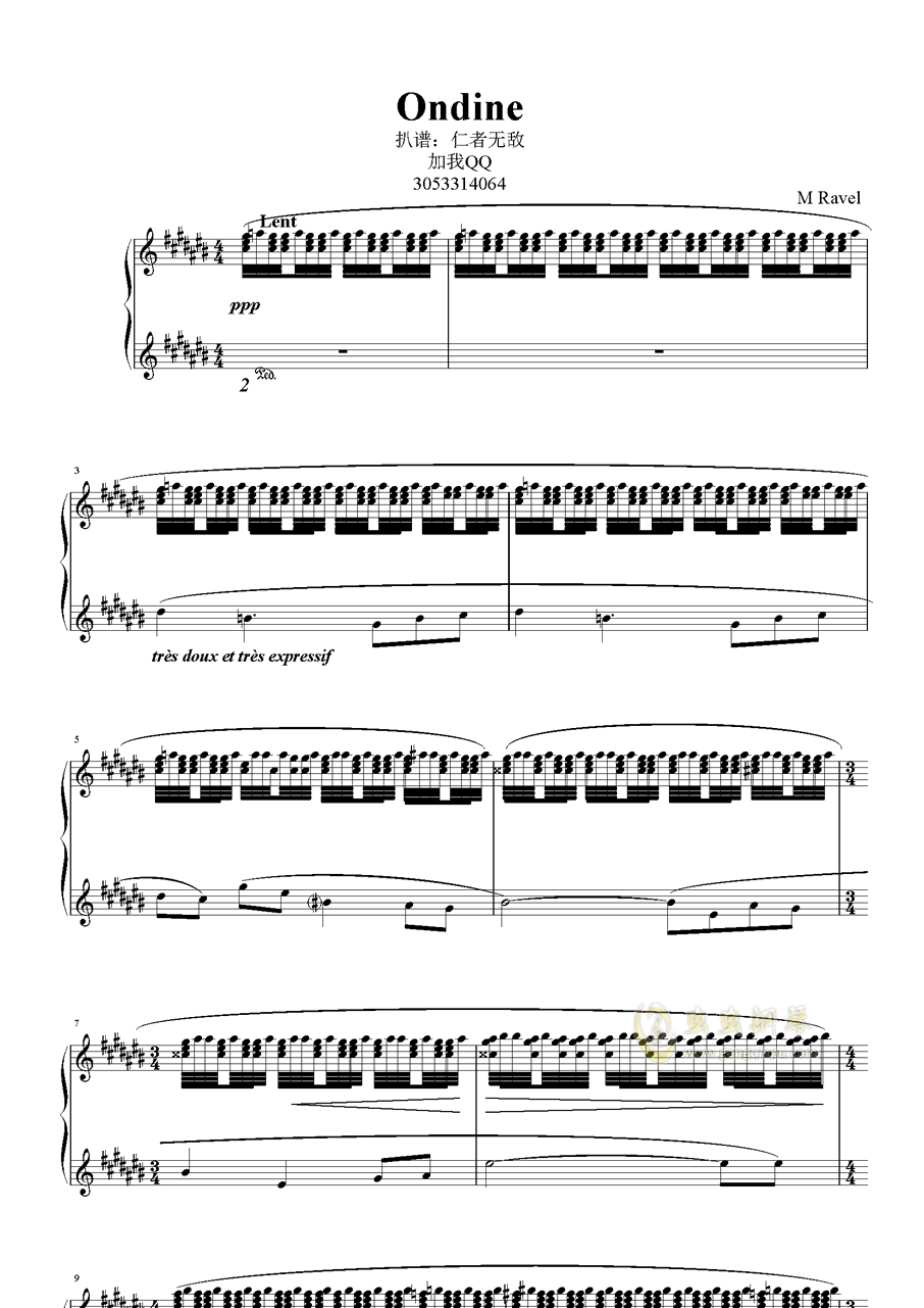 水妖(改良版),水妖(改良版)钢琴谱,水妖(改良版)c调钢琴谱,水妖(改良