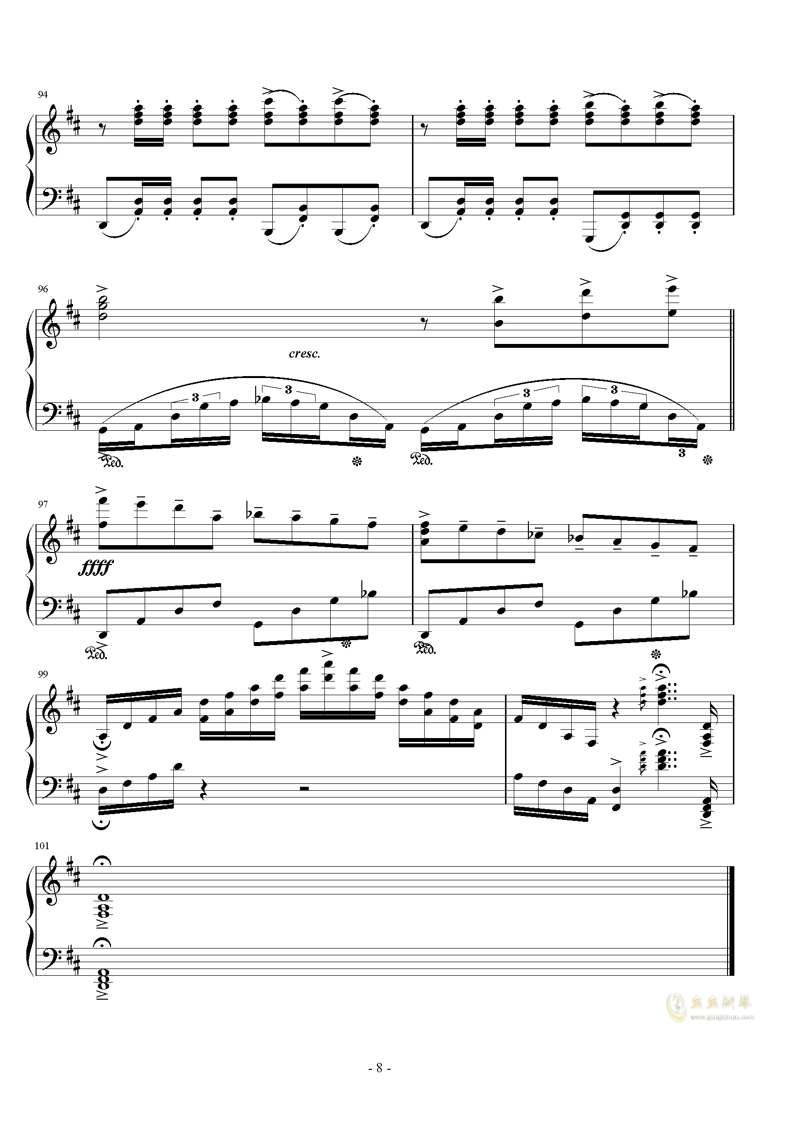 千千阙歌钢琴曲谱完整版_千千阙歌钢琴简谱(4)