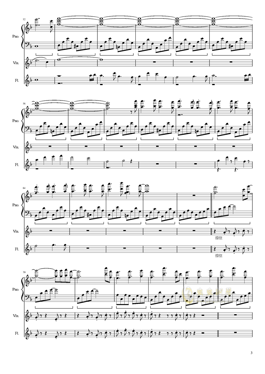 发型钢琴曲谱_钢琴简单曲谱