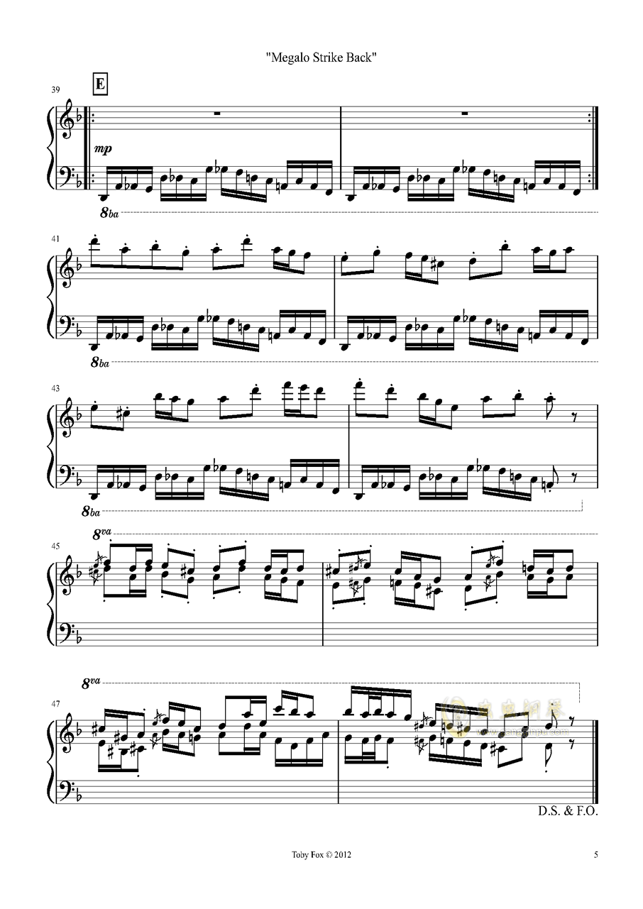 Megalo Strike Back Notes.