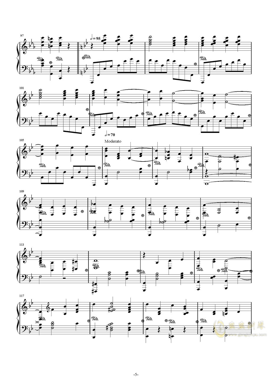 钢琴曲谱歌谱_钢琴曲谱大全简谱歌谱