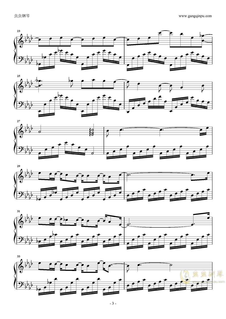 猜疑钢琴曲谱_钢琴简单曲谱