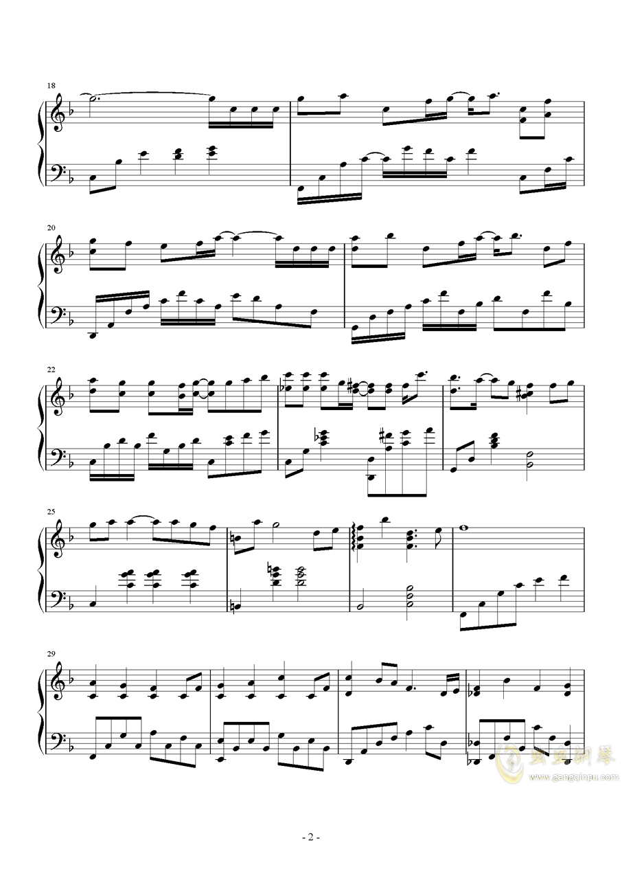 钢琴曲谱歌谱_钢琴曲谱大全简谱歌谱