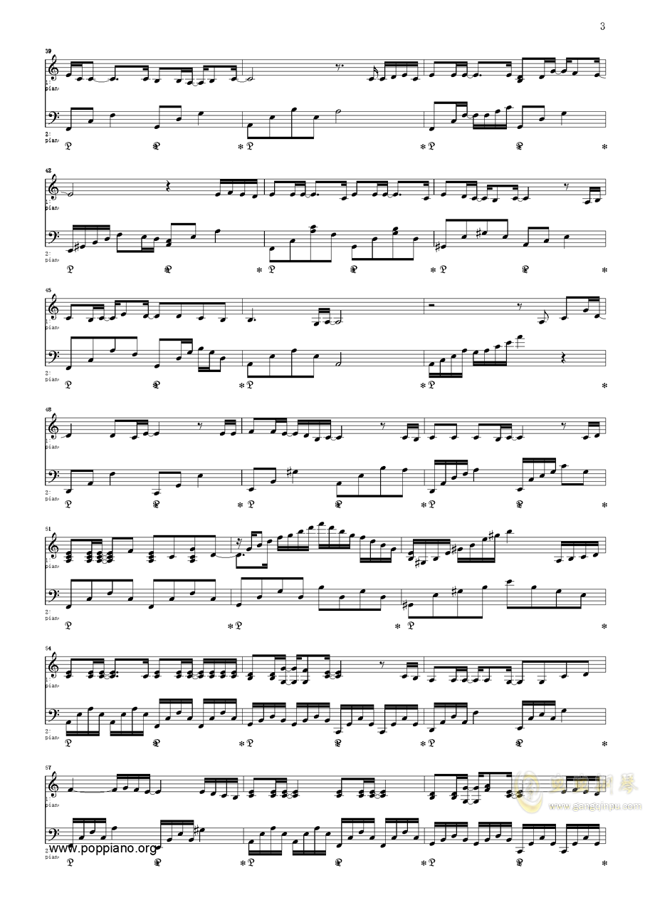 空空如也曲谱_空空如也曲谱简谱(2)