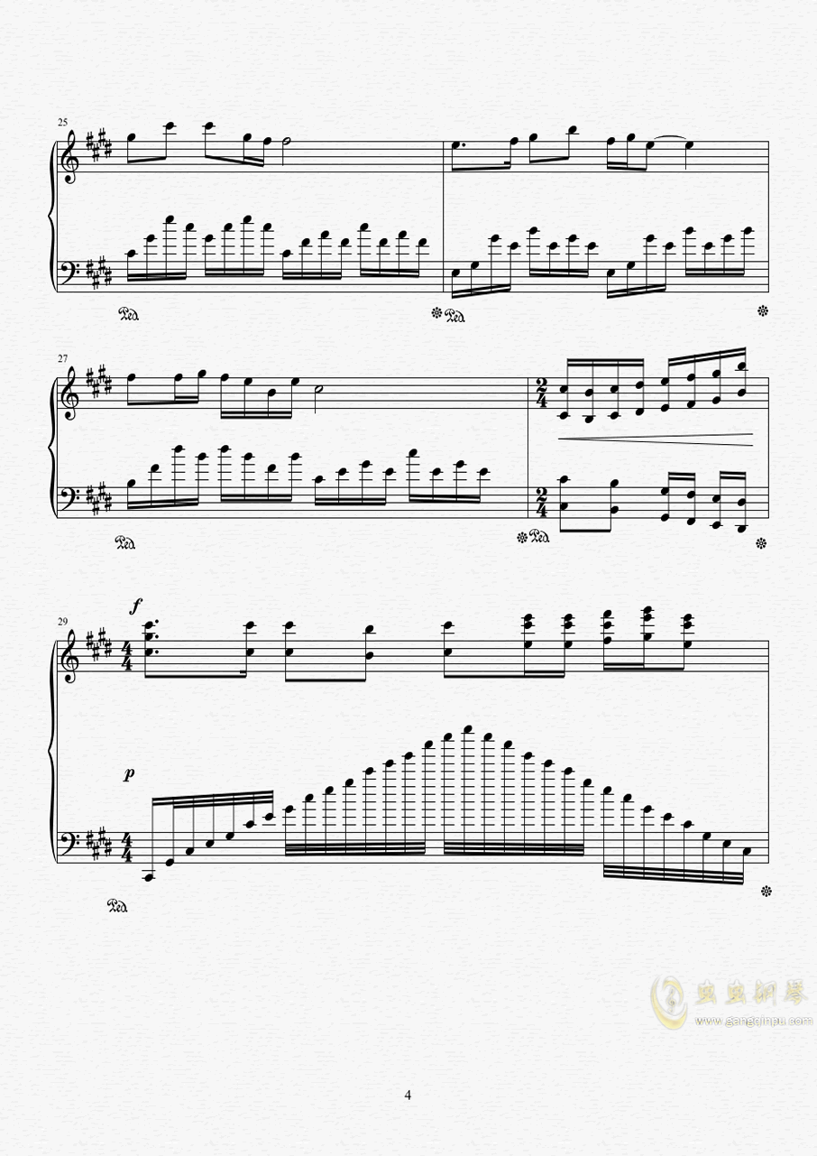 5线谱曲谱(2)