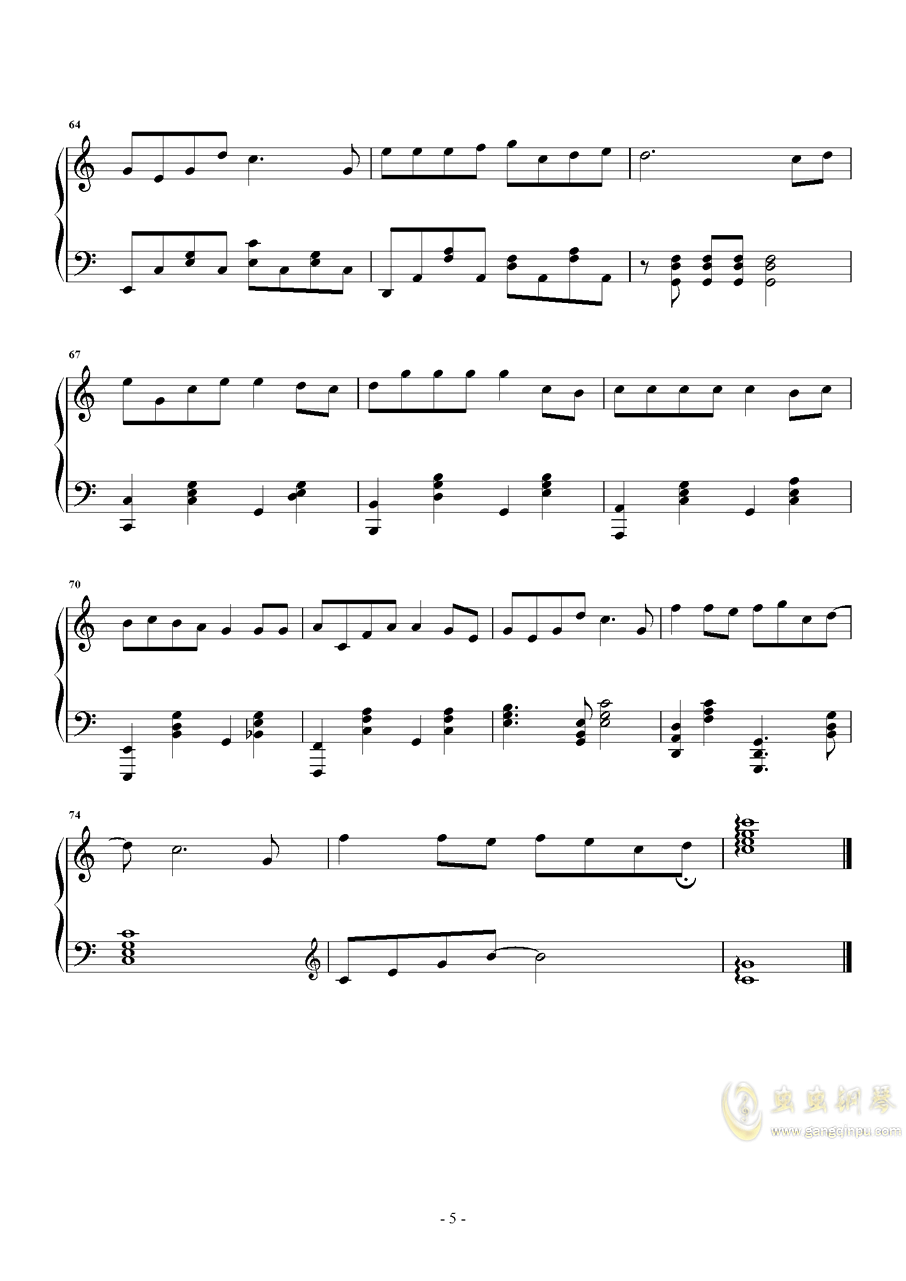 猫头琴曲谱_拇指琴曲谱(3)