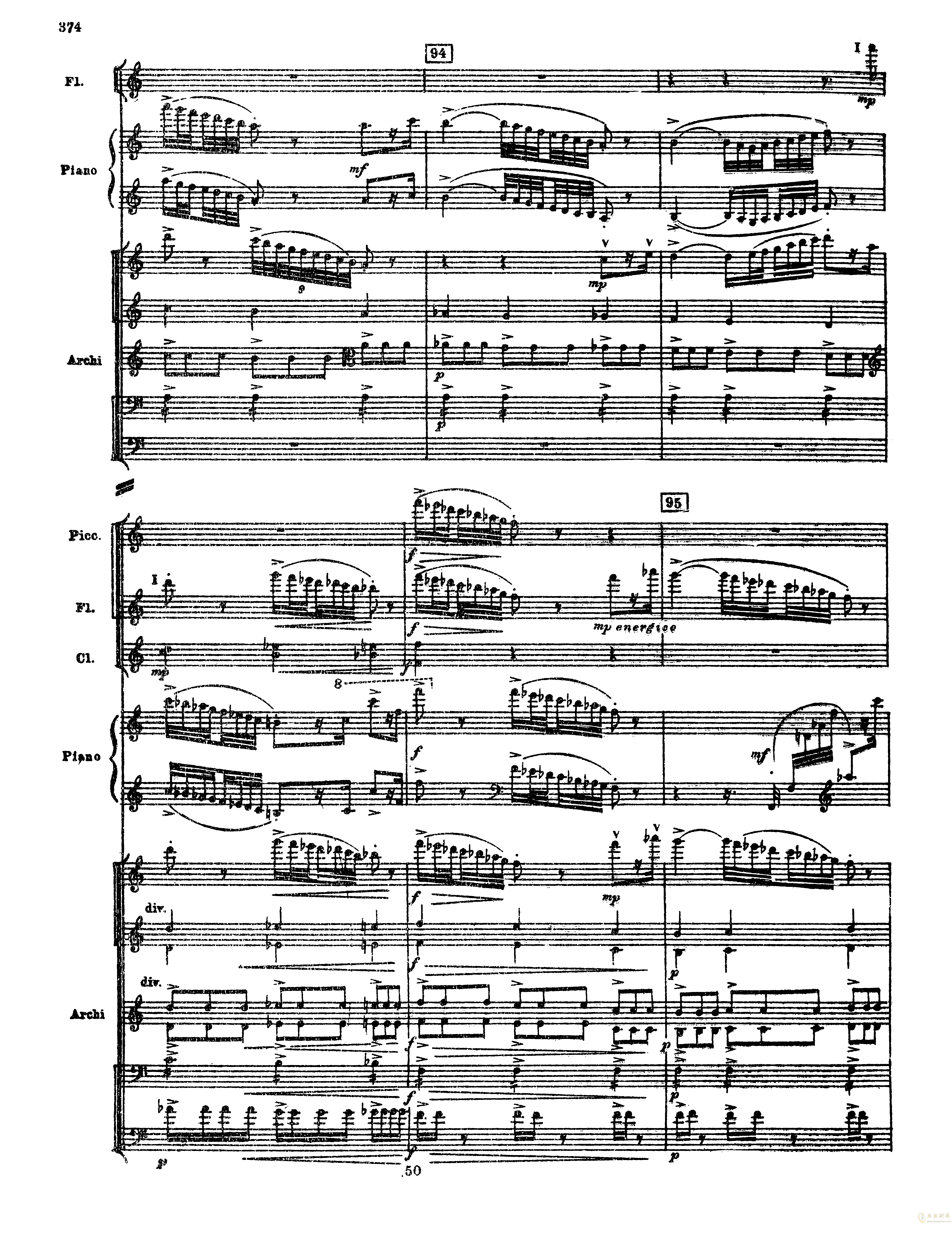 普罗科菲耶夫第三钢琴协奏曲总谱