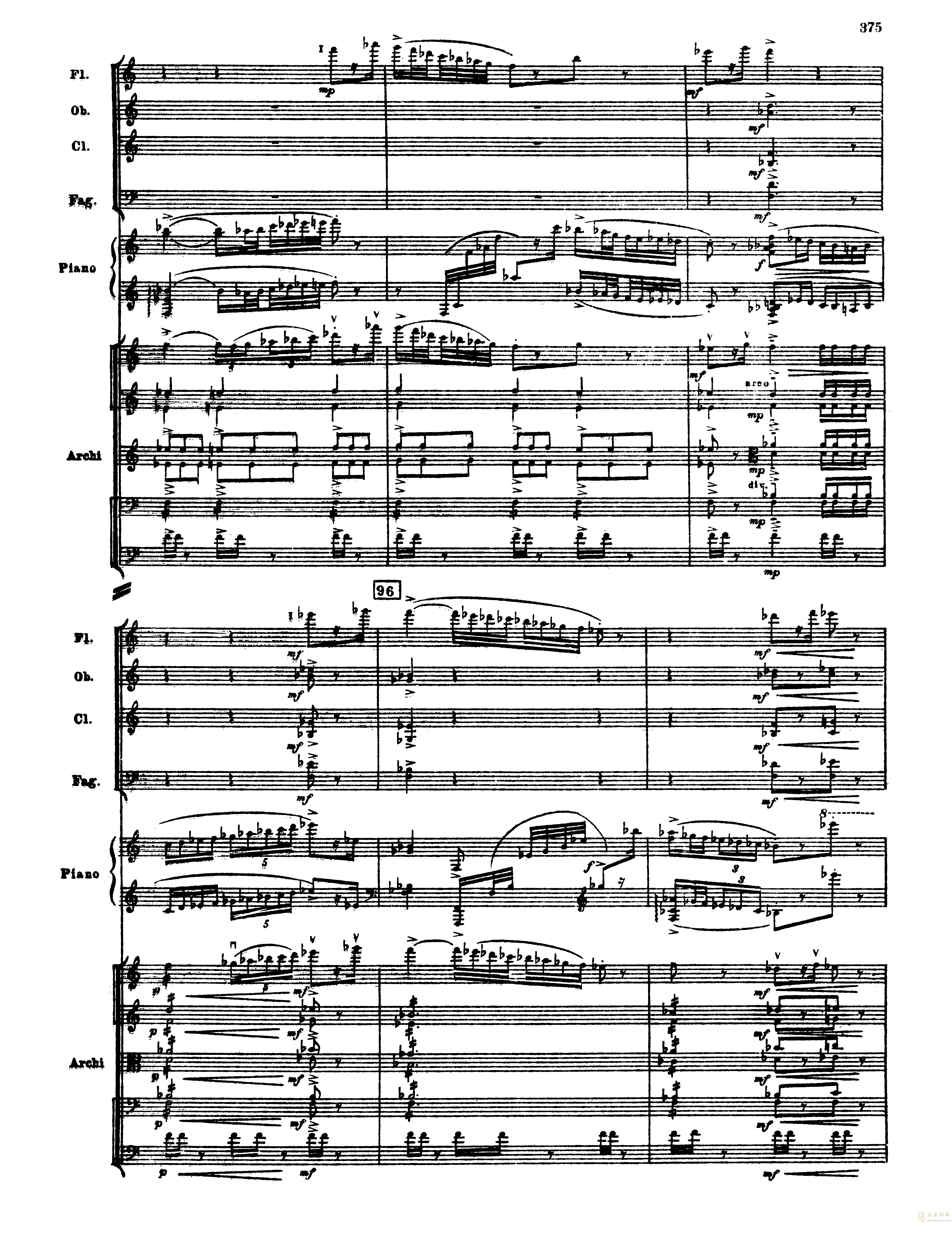 普罗科菲耶夫第三钢琴协奏曲总谱