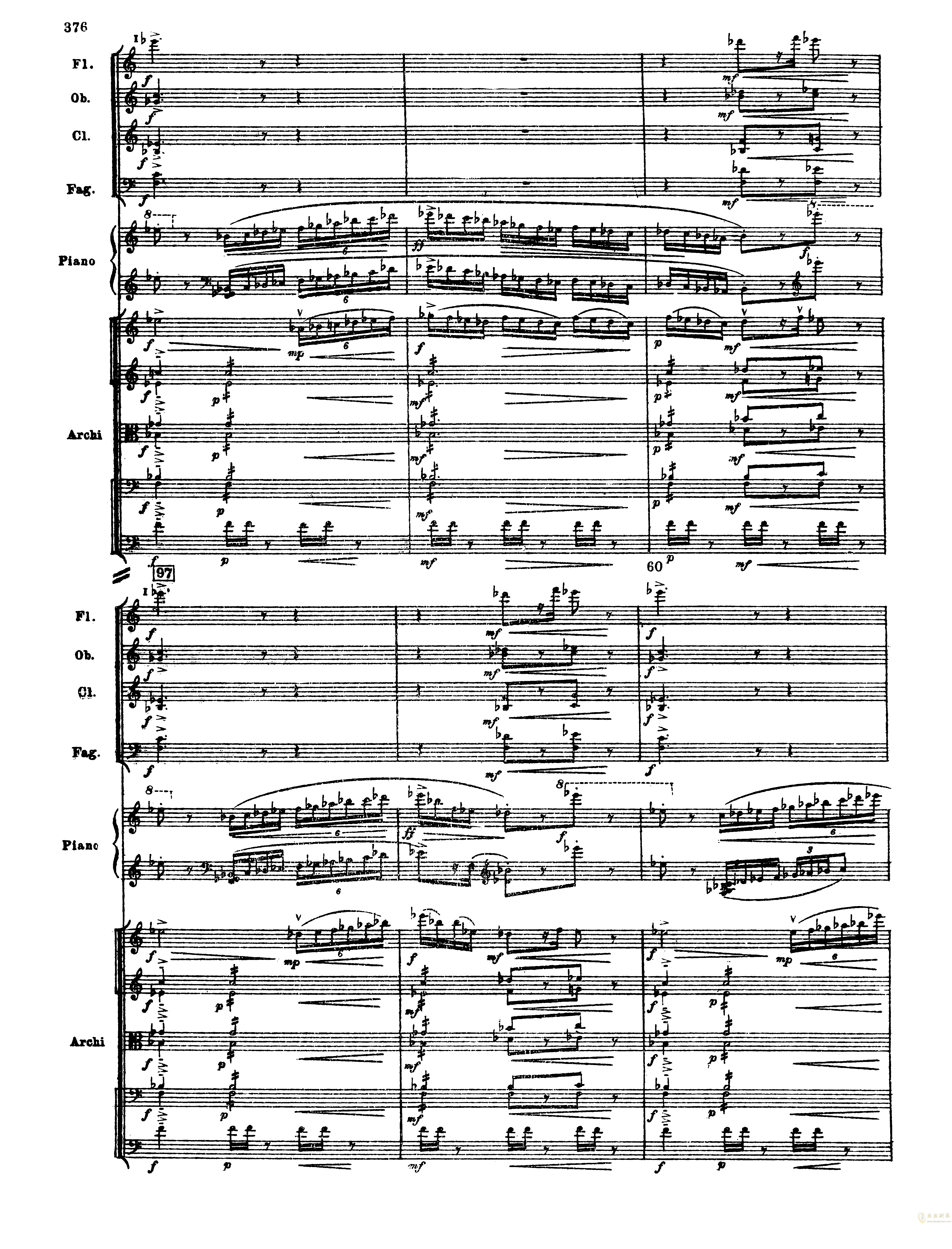 普罗科菲耶夫第三钢琴协奏曲总谱